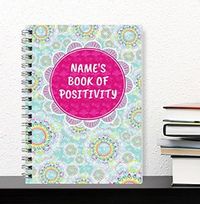 Book Of Positivity Personalised Notebook