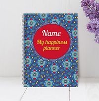 Happiness Planner Personalised Notebook