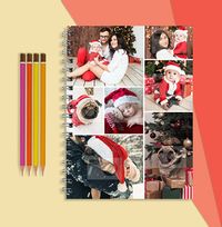 Tap to view Christmas Photo Collage Notebook