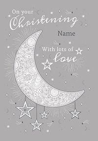 Tap to view Lots of Love on your Christening personalised Card