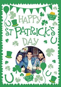 St. Patrick's Day Lucky Charms Photo Card