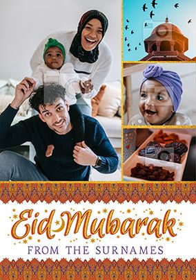 Eid Mubarak Multi-Photo Card