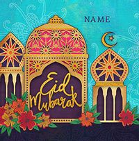 Eid Lanterns Personalised Card