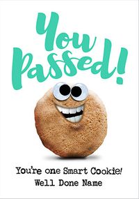 Tap to view You're One Smart Cookie Personalised Card