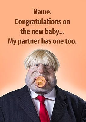 Congrats on the New Baby Personalised Card