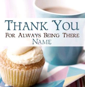 Antique Sentiments - Thank You Cake