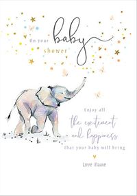 New Baby Shower Card