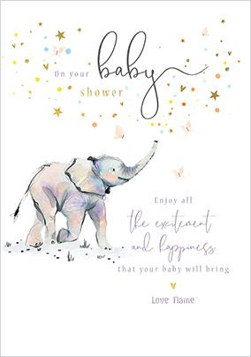 New Baby Shower Card