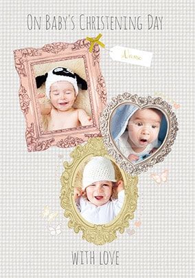 Christening Day With Love Card