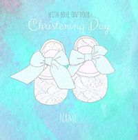 Love On Your Christening Day Card