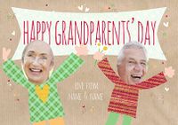 Happy Grandparent's Day Photo Card
