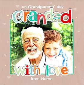 Grandad Grandparent's Day Photo Card