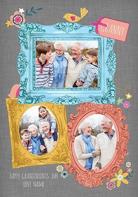 Granny Grandparent's Day Multi Photo Card