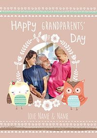 Tap to view Owl Grandparents' Day Photo Card