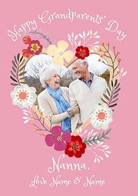 Nanna Grandparents Day Photo Card