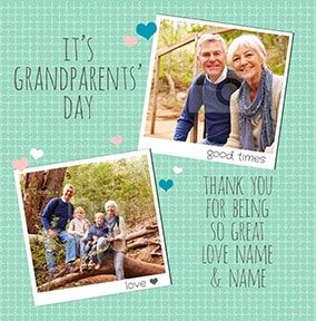 Grandparents' Day Multi Photo Card