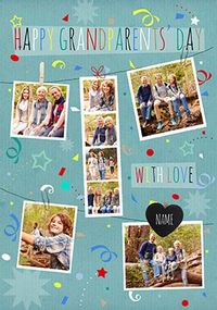 Tap to view Happy Grandparents' Day Multi Photo Card