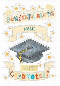 Tap to view Congratulations - You've Graduated! Personalised Card