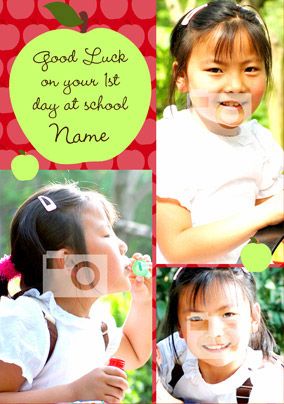 Multi Photo - First Day At School