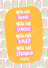 Tap to view You are Loved personalised Card