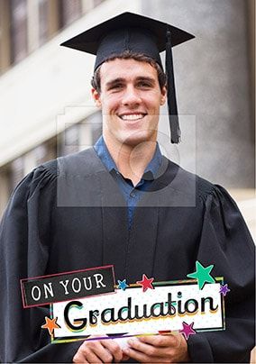 On Your Graduation Photo Card
