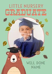 Tap to view Little Nursery Graduate Boys Photo Card