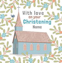 Tap to view Love on your Christening Personalised Card