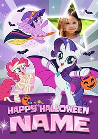 My Little Pony Halloween Photo Card