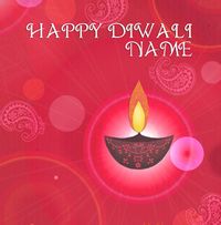Diwali - Pink Diya Candle