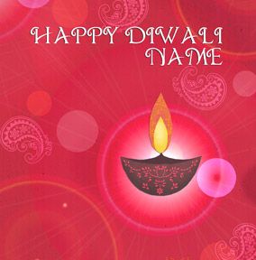Diwali - Pink Diya Candle