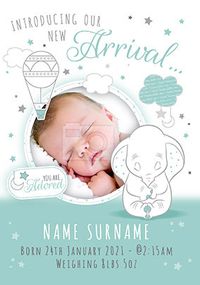 Tap to view Dumbo New Baby Photo Card