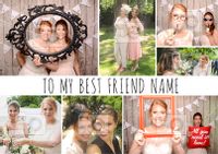 Tap to view Essentials - Best Friends Card Bestie Multi Photo Upload