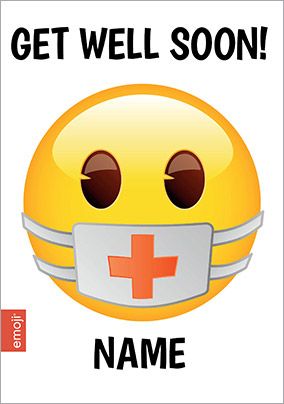 Emoji - Get Well Soon Card First Aid