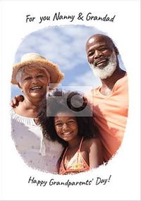 Tap to view Nanny & Grandad on Grandparents' Day Photo Card