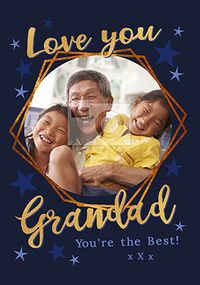 Love You Grandad Grandparents' Day Photo Card