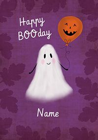 Happy Booday Birthday  Personalised Card