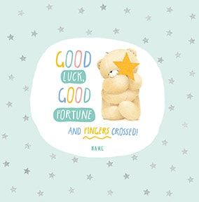 Good Luck Fortune Personalised Card