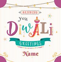 Tap to view Diwali Greetings Personalised Card