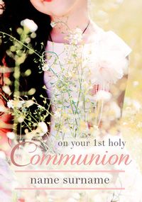 Letter Press - 1st Holy Communion