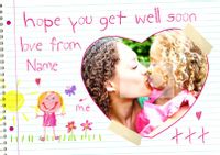 Love From Me - Get Well Soon Girl