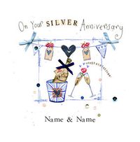 Tap to view Britannia Silver Anniversary Card