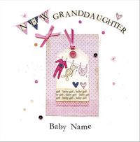 Britannia New Granddaughter Card