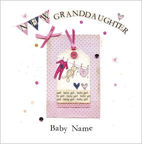 Britannia New Granddaughter Card