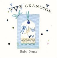Britannia New Grandson Card