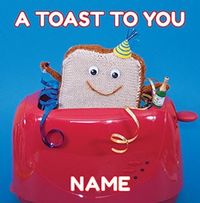 Knit & Purl - A Toast to You card