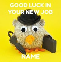 Knit & Purl - Good Luck in Your New Job