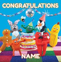 Knit & Purl - Congratulations Card