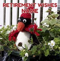 Tap to view Knit & Purl - Retirement Wishes Card