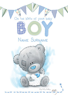 Tiny Tatty Teddy - Birth Baby Boy 