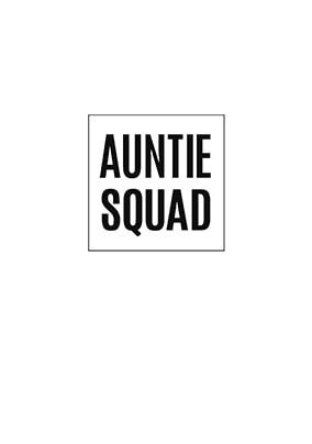 Auntie Squad Personalised Card